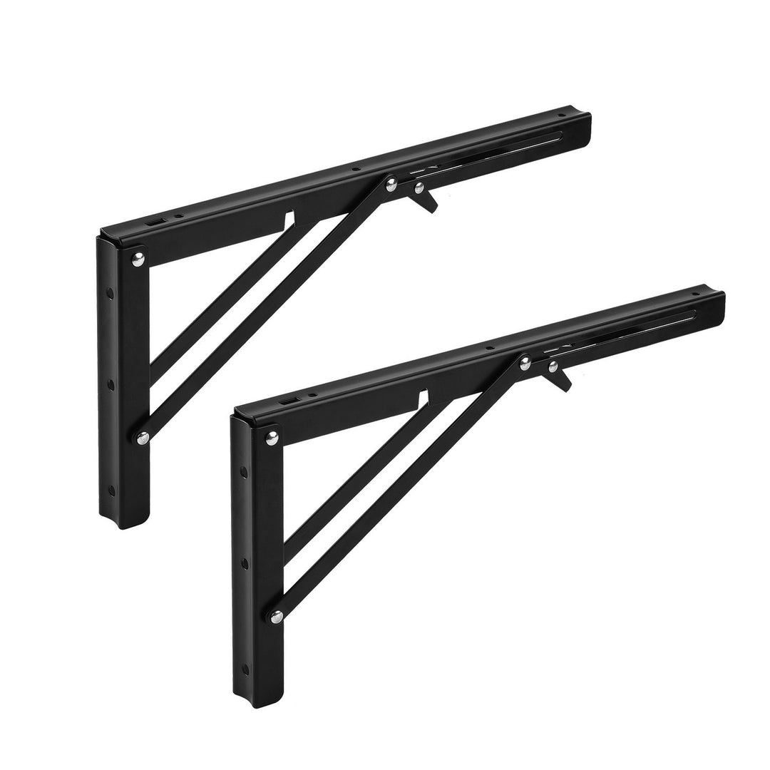 Maclean Folding Wall Shelf Bracket, min. 300 mm, max. 600 mm, max. 50 kg, 2 pieces, MC-195