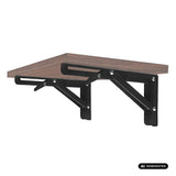 Maclean Folding Wall Shelf Bracket, min. 300 mm, max. 600 mm, max. 50 kg, 2 pieces, MC-195