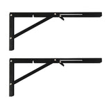 Maclean Folding Wall Shelf Bracket, min. 350 mm, max. 700 mm, max. 50 kg, 2 pieces, MC-196