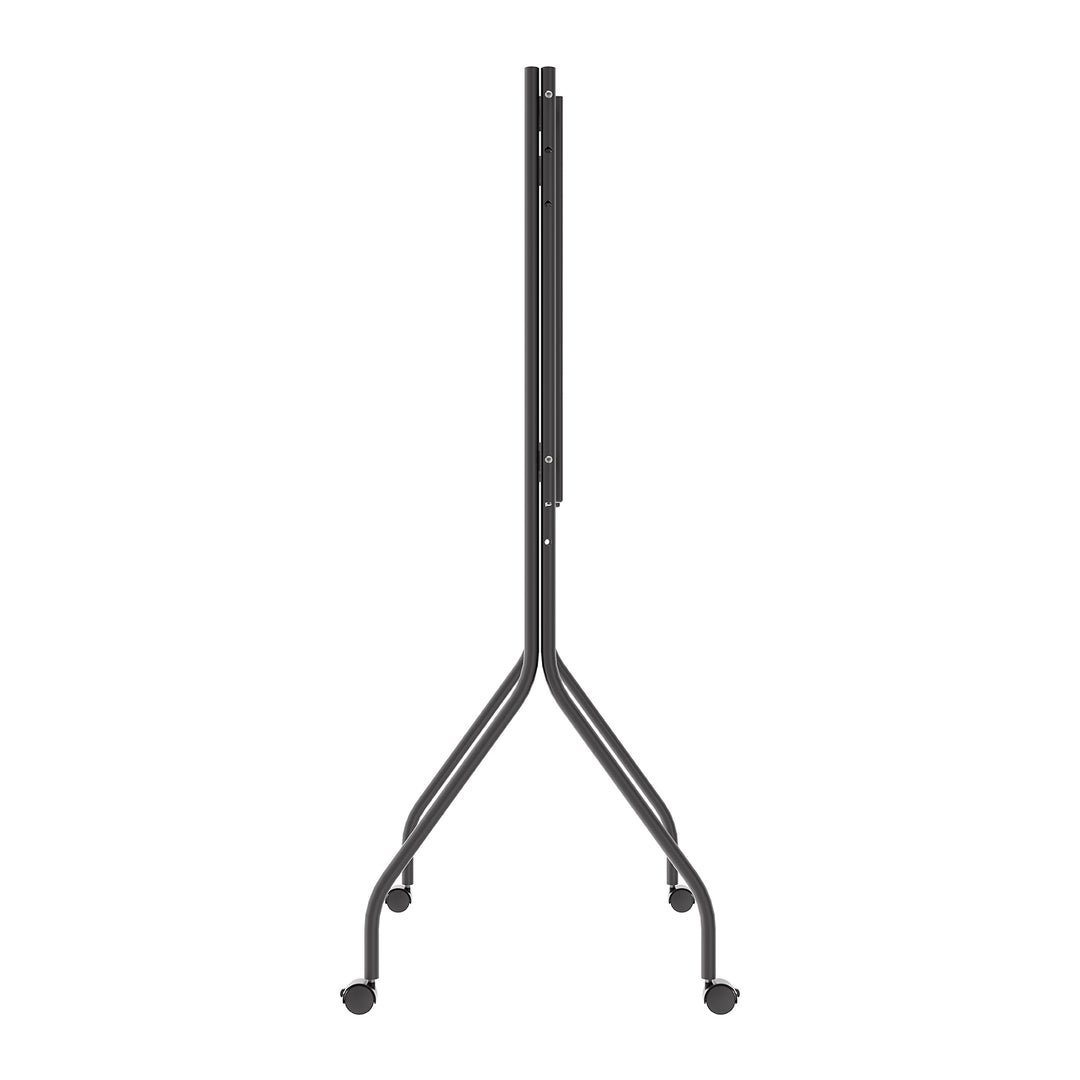 Maclean TV Stand / Cart, on wheels, 37–80", max. load 50 kg, max. VESA 600x400, black, MC-180 B