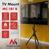 Maclean TV Floor Stand/Mount, 27–55", max. VESA 200x200, max. 60 kg, MC-181 B