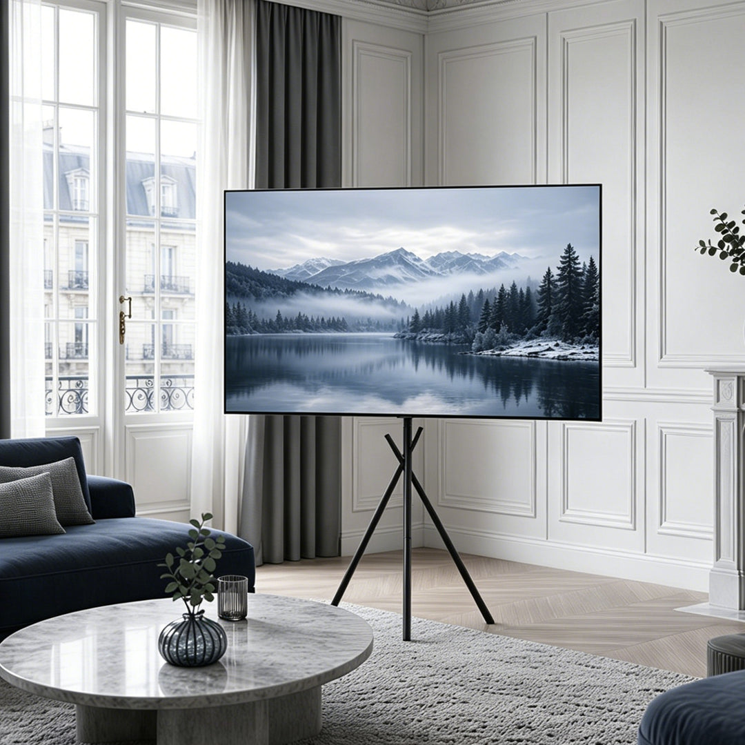 Maclean TV Floor Stand/Mount, 37–80", max. VESA 600x400, max. 60 kg, MC-182 B