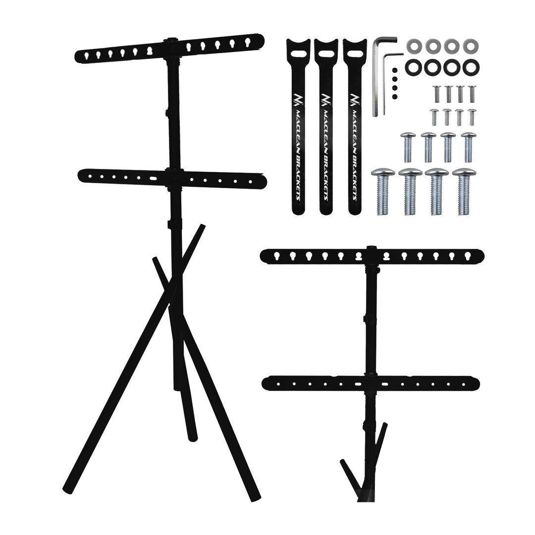 Maclean TV Floor Stand/Mount, 37–80", max. VESA 600x400, max. 60 kg, MC-182 B