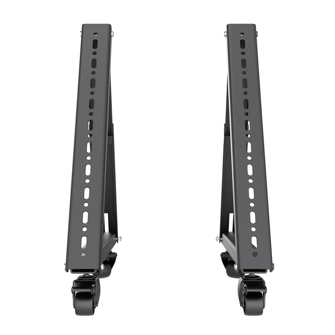 Maclean TV Cart / Floor Stand, 37–80", max. VESA 800x400, max. 75 kg, mobile, wheel lock, MC-183