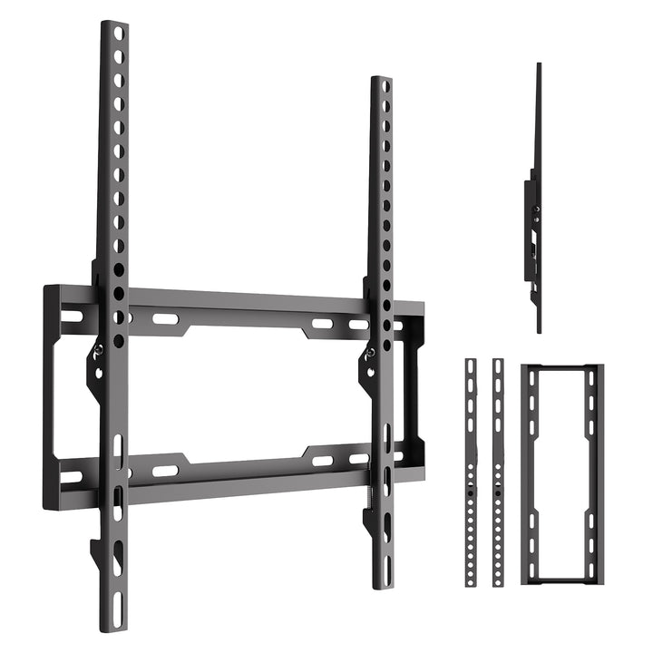 Maclean TV Mount / Bracket, max VESA 400x400, 32-75", up to 45 kg, black, tilt adjustment 0°–8°, MC-187