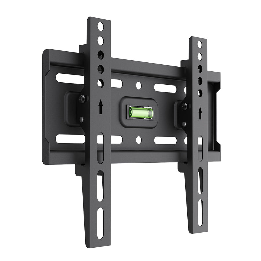 Maclean TV Mount / Bracket, max VESA 200x200, 13-43", up to 45 kg, black, tilt adjustment +2°–-10°, MC-189