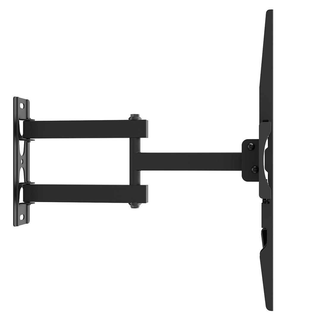 Maclean TV Mount / Bracket, max VESA 400x400, 32-55", up to 30 kg, black, tilt adjustment +2°–-10° and swivel adjustment +90°–-90°, MC-191