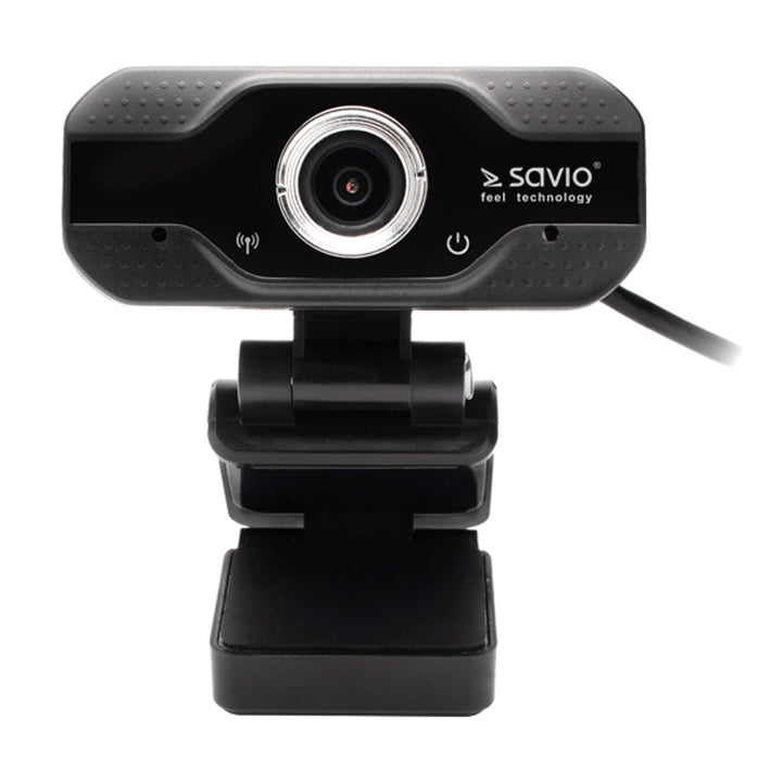 Savio webcam, Full HD 1920x1080 resolution, microphone, USB, SAVCAK-01