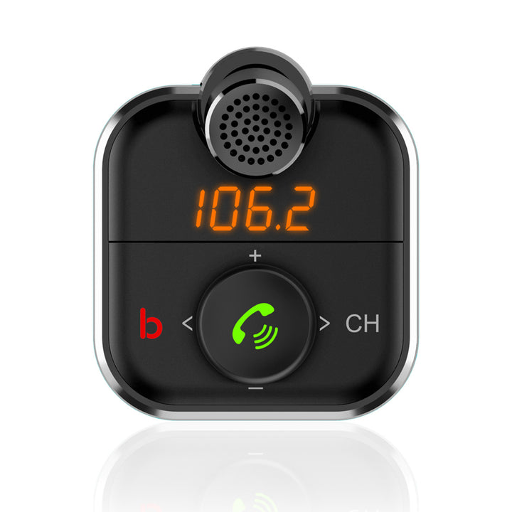 Savio MP3 car transmitter, Bluetooth 5.0, charging function, black, SAVFMTRANSTR-12