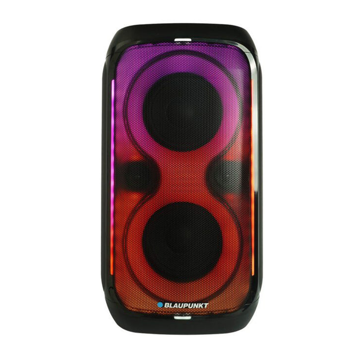 Blaupunkt Party Box Speaker, LED lighting, Bluetooth, USB and AUX, FM radio, karaoke function, remote control, battery life up to 18h, PB60X