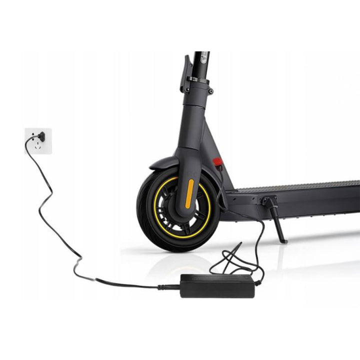 Lextool universal power charger for scooters and electric vehicles, 54.6V 2A, 6 DC plugs, LXG95