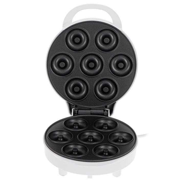 Adler doughnut maker, for 7 doughnuts, non-stick coating, white, 1500W, AD 3075