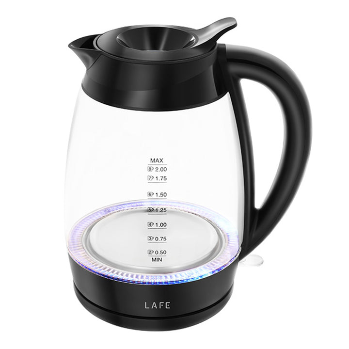 Lafe electric kettle, power 2200W, capacity 2l, glass, Essential XL