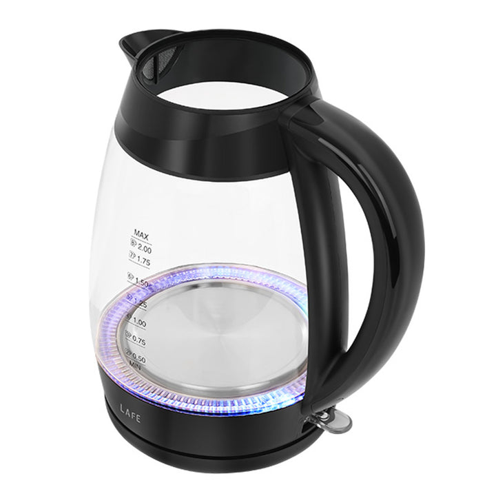 Lafe electric kettle, power 2200W, capacity 2l, glass, Essential XL