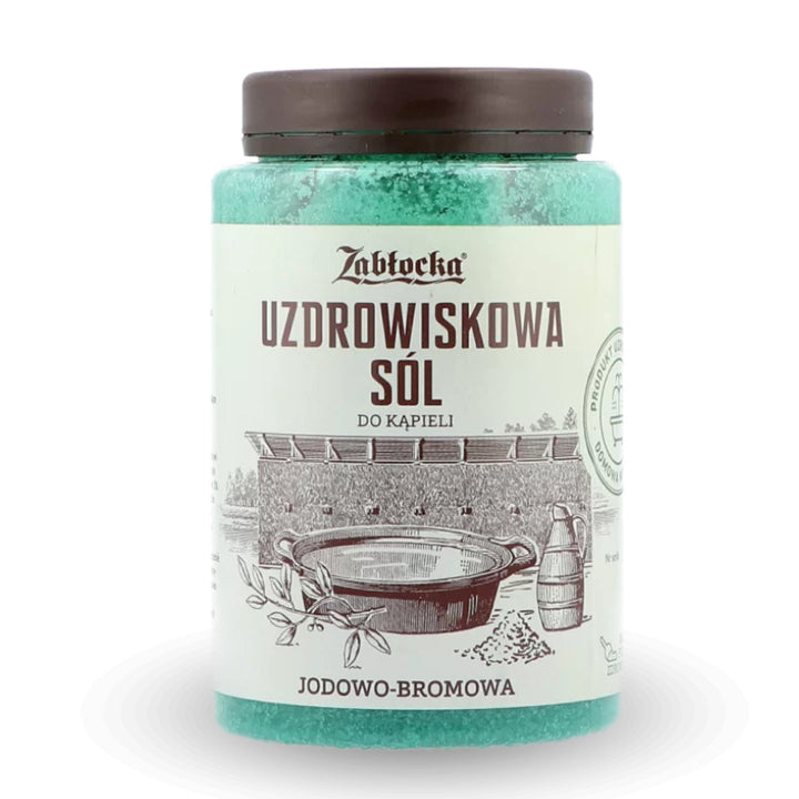 Spa salt Zablocki, iodine-bromine, for baths, 1.2kg