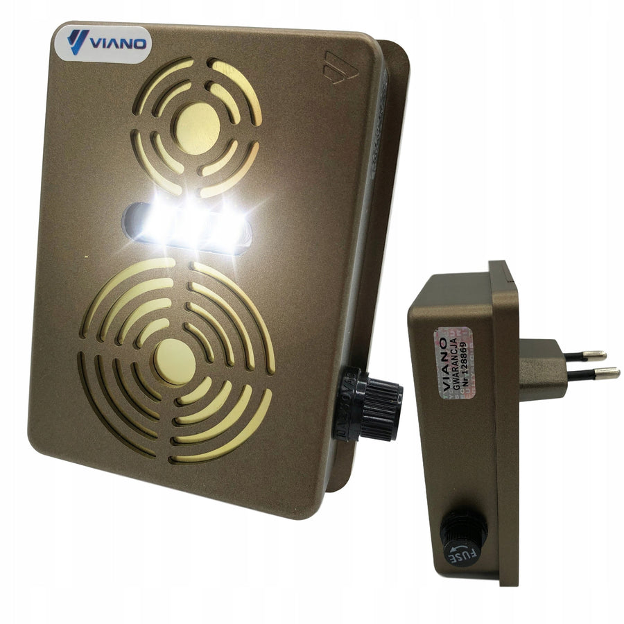 Viano rodent, marten, mouse repellent, ultrasonic generator, radar, two speakers, Duo Gold