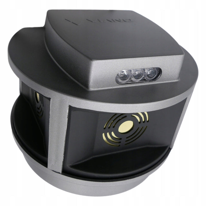 Rodent, marten, mouse repellent Viano, ultrasonic generator, strobe panel, three speakers, Trio-Strob