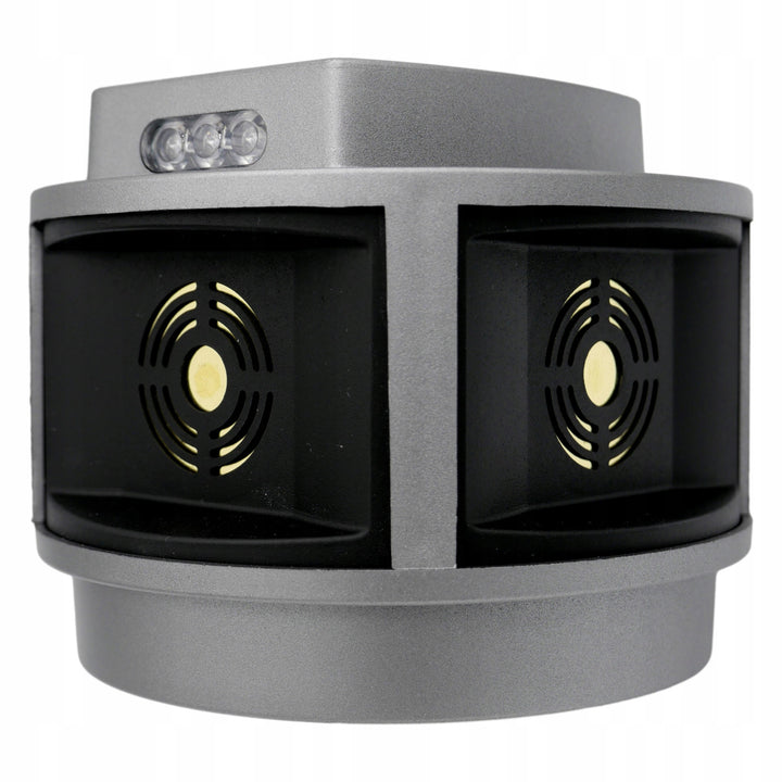 Rodent, marten, mouse repellent Viano, ultrasonic generator, strobe panel, three speakers, Trio-Strob