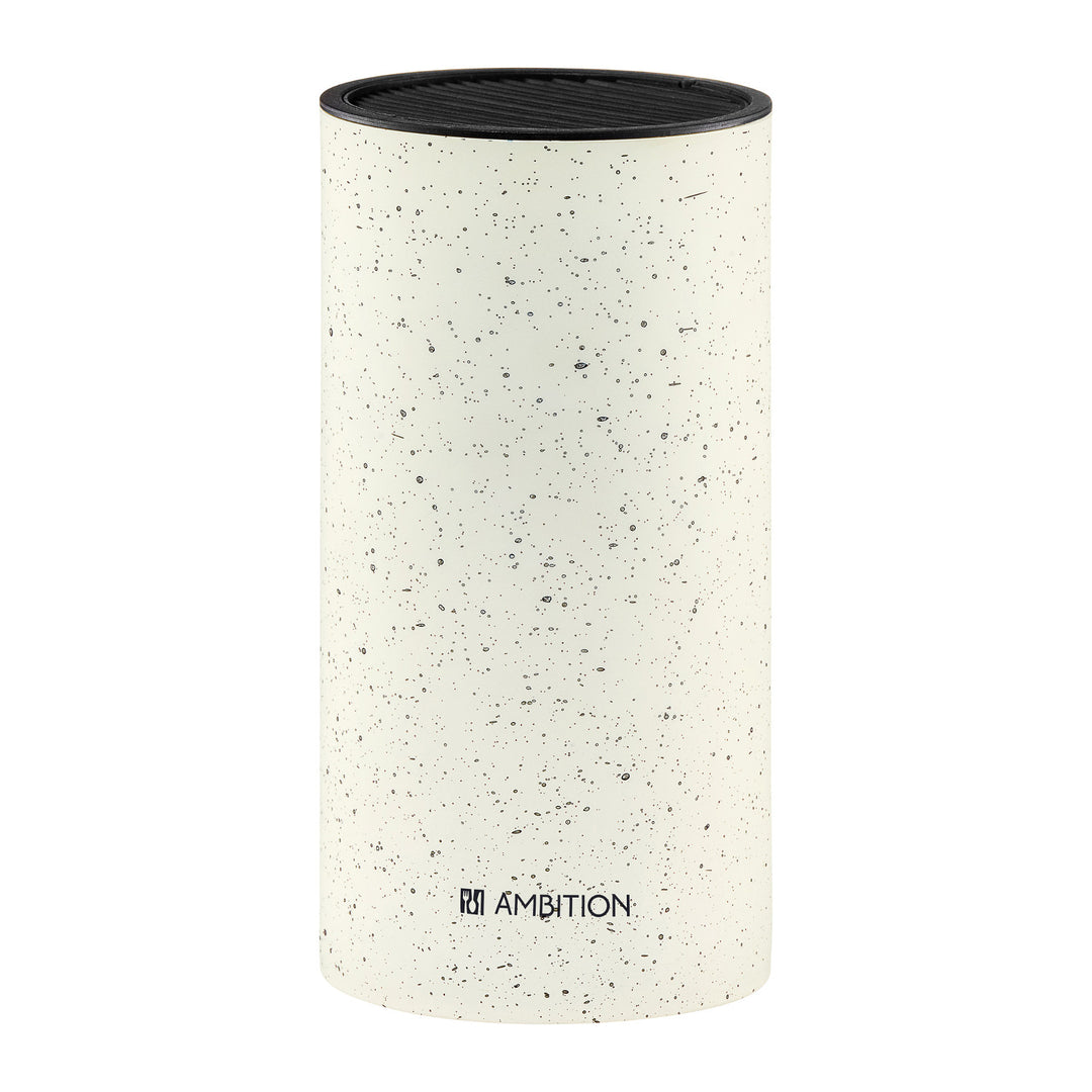 Nature 6-piece block knife set AMBITION, non-stick coating