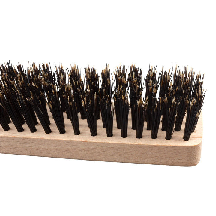 Hair brush with handle 100% boar bristles, wooden frame