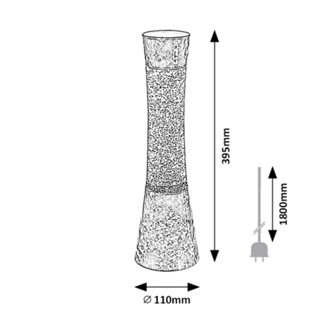 Rabalux decorative lamp, Minka, IP20, blue, GY6.35 1x MAX 20