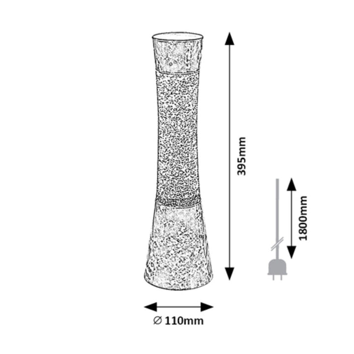 Rabalux decorative lamp, Minka, IP20, blue, GY6.35 1x MAX 20