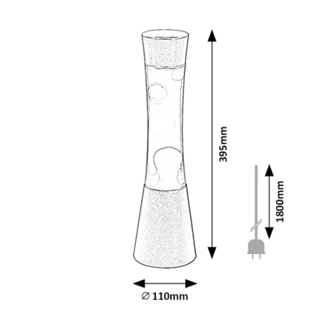 Decorative lamp, Minka, IP20, silver, GY6.35 1x MAX 20