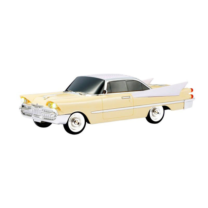 Lamex retro speaker, Bluetooth, FM radio, 1500 mAh battery, cream color, USB AUX MICRO SD slots, LCD Display, LXWS1965K