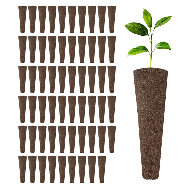 GreenBlue Indoor Plant Growing Accessory Set, seed sponges (60), domes (20), containers (20), and stickers (60), GB133 AS