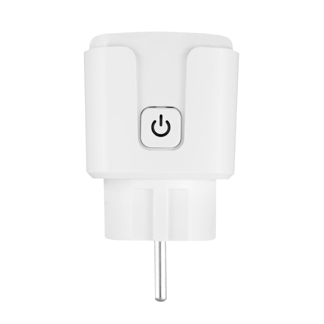 GreenBlue Remote-Controlled WiFi Outlet, Android/iOS/Alexa/Google Home, Timer, Wattmeter, Max 16A/3840W, GB735 W