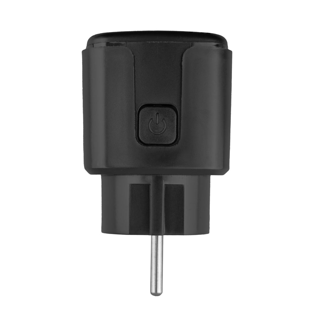 GreenBlue Remote-Controlled WiFi Outlet, Android/iOS/Alexa/Google Home, Timer, Wattmeter, Max 16A/3840W, GB735 B