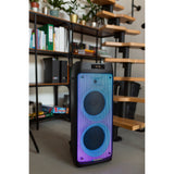 Blaupunkt Party Box speaker, LED lighting, Bluetooth, USB and AUX, FM radio, karaoke function, remote control, PB08DB