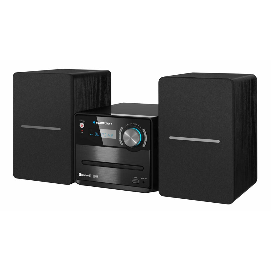 Blaupunkt micro system, 30W power, FM radio, AUX socket, USB connector, Bluetooth, MS13BT