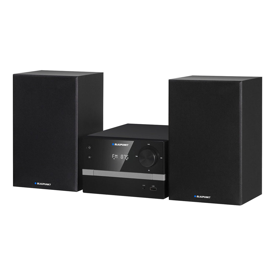 Blaupunkt micro system, Bluetooth, FM radio, 20W RMS power, clock with alarm function, CD/MP3/USB/AUX, MS9BT