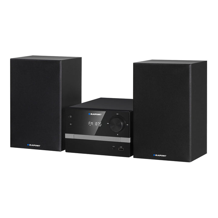 Blaupunkt micro system, Bluetooth, FM radio, 20W RMS power, clock with alarm function, CD/MP3/USB/AUX, MS9BT
