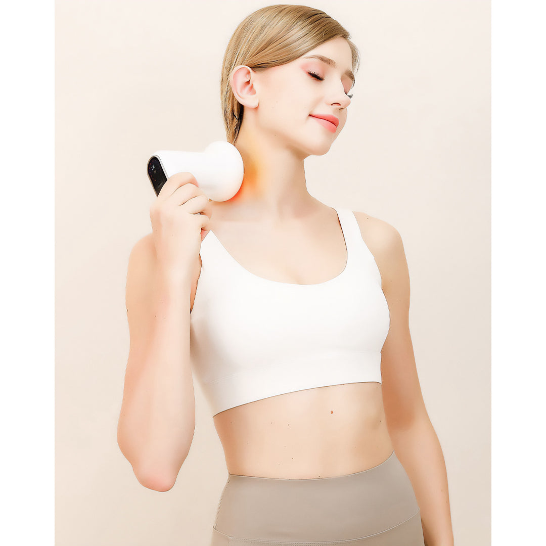 Anti-cellulite massager, MEDIA-TECH, massage gun, 5 massage heads, 6 speeds, MT6536