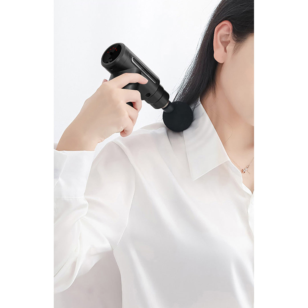 Massager for easy and quick massage of tense muscles, Media-tech, 4 interchangeable massage heads, MT6521