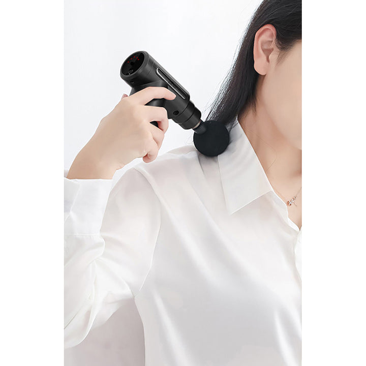 Massager for easy and quick massage of tense muscles, Media-tech, 4 interchangeable massage heads, MT6521