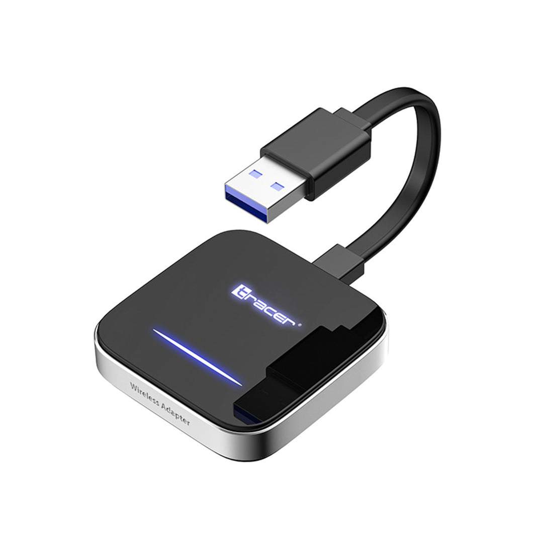 Tracer Wireless CarPlay and Android Auto Adapter, WiFi, Bluetooth 5.0, CarLink PRO