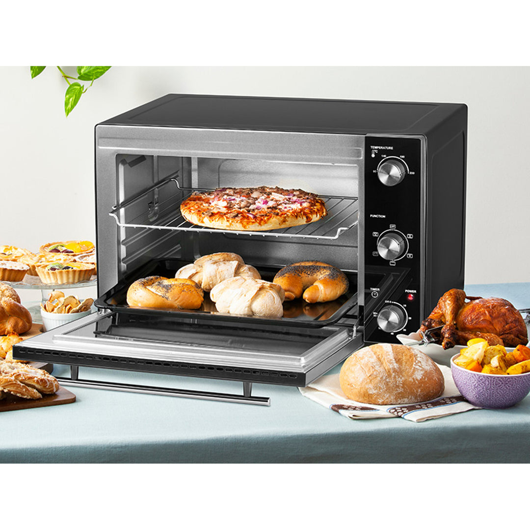 Lafe electric oven, 48 l capacity, 1800 W power, convection, HeatMaster