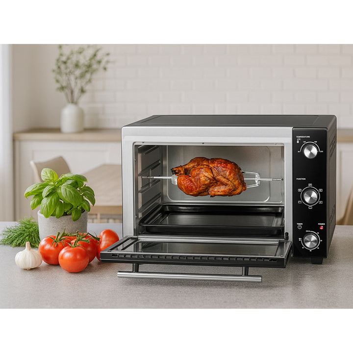 Lafe electric oven, 48 l capacity, 1800 W power, convection, HeatMaster