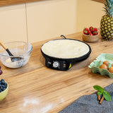 Teesa pancake maker, electric pancake pan, plate diameter 30 cm, power 1200 W, TSA3235