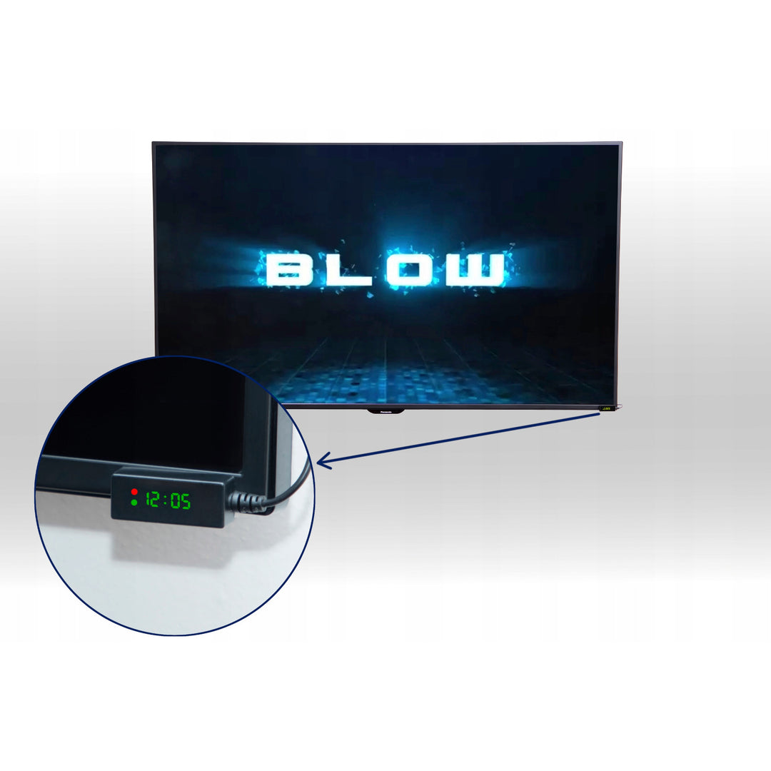 Blow DVB-T/T2 tuner, H.265, 6000FHD, Timeshift function, multiple languages, media player function, USB port, 77-077#