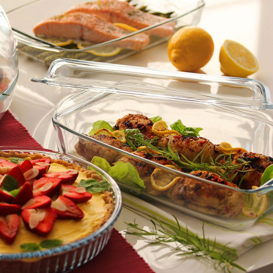 Excellent 3.9 l heatproof dish with lid AMBITION