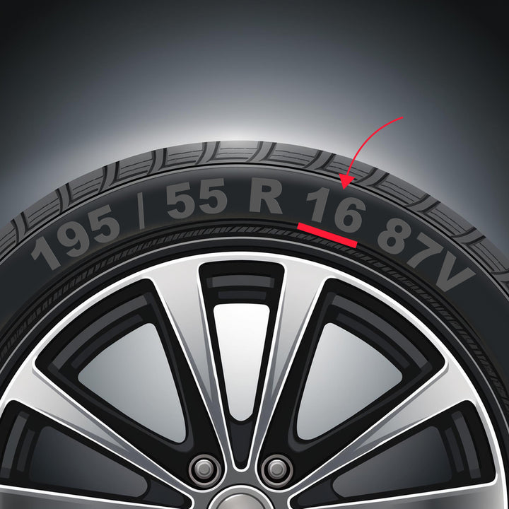 Universal wheel covers 14'' NRM The Best Bicolor azure/black 4 pieces