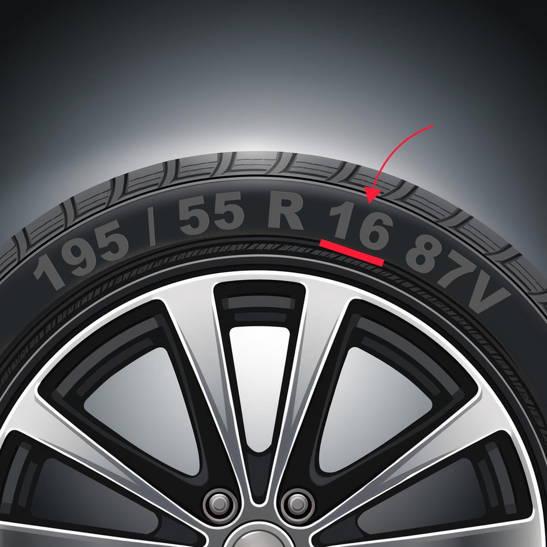 Universal wheel covers 16'' NRM The Best Bicolor azure/black 4 pieces