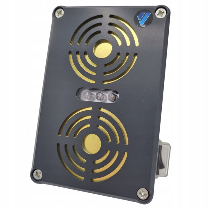 Viano rodent, martens, mice, and rat repeller, ultrasonic generator, two speakers, Waterstrob