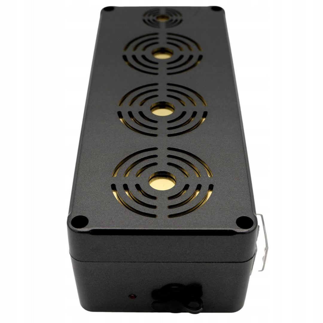 Viano rodent, martens, mice, and rat repeller, four ultrasonic emitters, 4Ah Li-ion battery, King