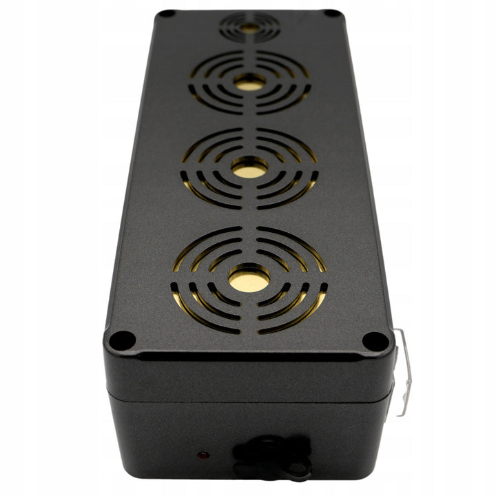 Viano rodent, martens, mice, and rat repeller, four ultrasonic emitters, 4Ah Li-ion battery, King