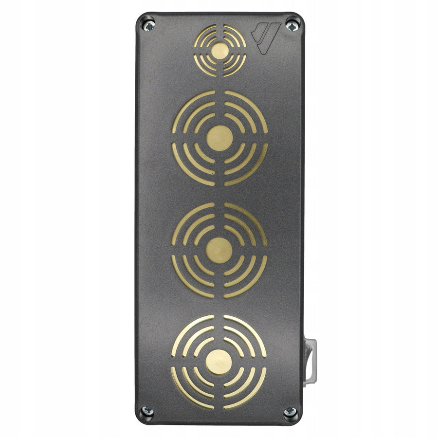 Viano rodent, martens, mice, and rat repeller, four ultrasonic emitters, 4Ah Li-ion battery, King